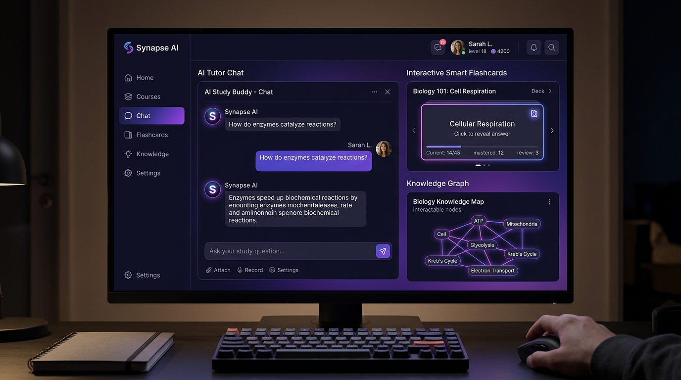 Study Buddy AI Assistant Interface